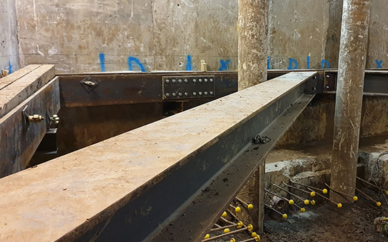 Photo of basement project